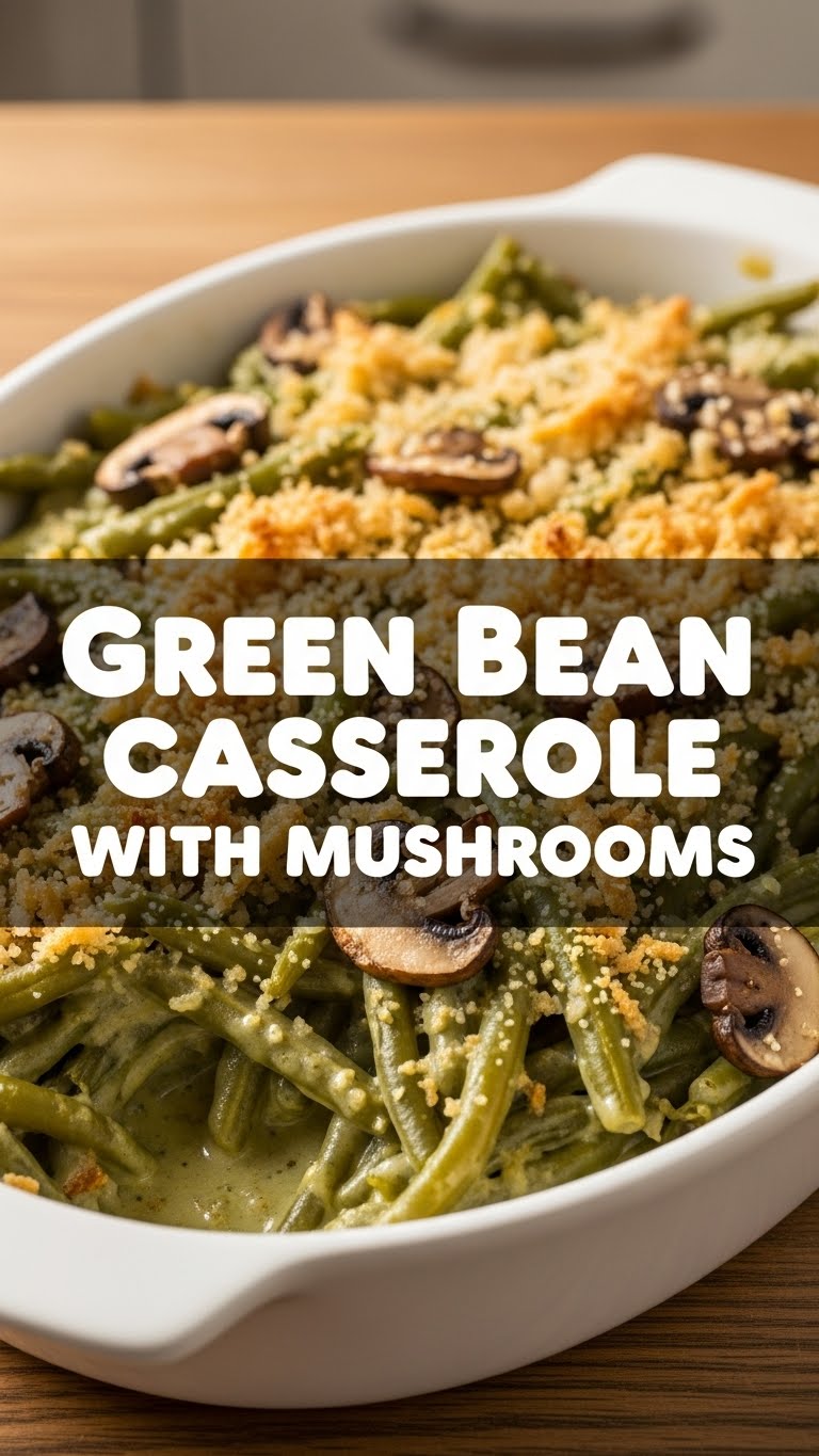 Green Bean Casserole With Mushrooms