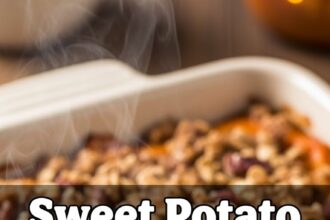 Sweet Potato Casserole With Streusel