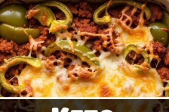 Keto Stuffed Pepper Casserole