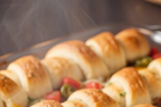 Taco Casserole Bake With Crescent Rolls