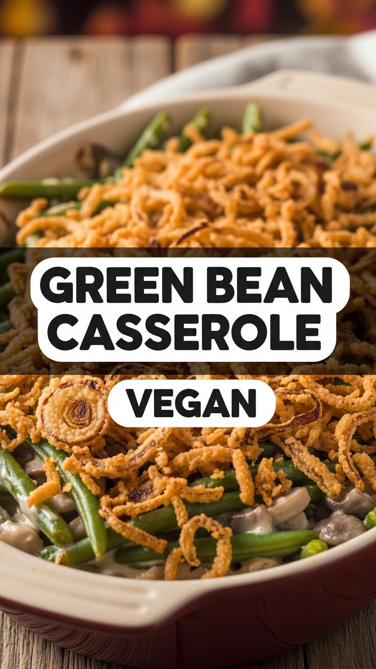 Green Bean Casserole Vegan