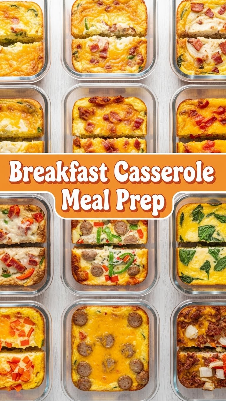 Breakfast Casserole Meal Prep