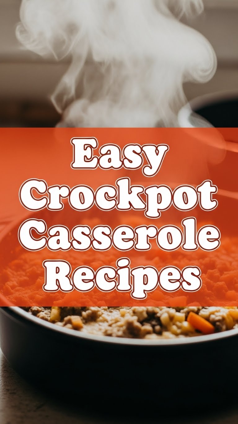 Easy Crockpot Casserole Recipes