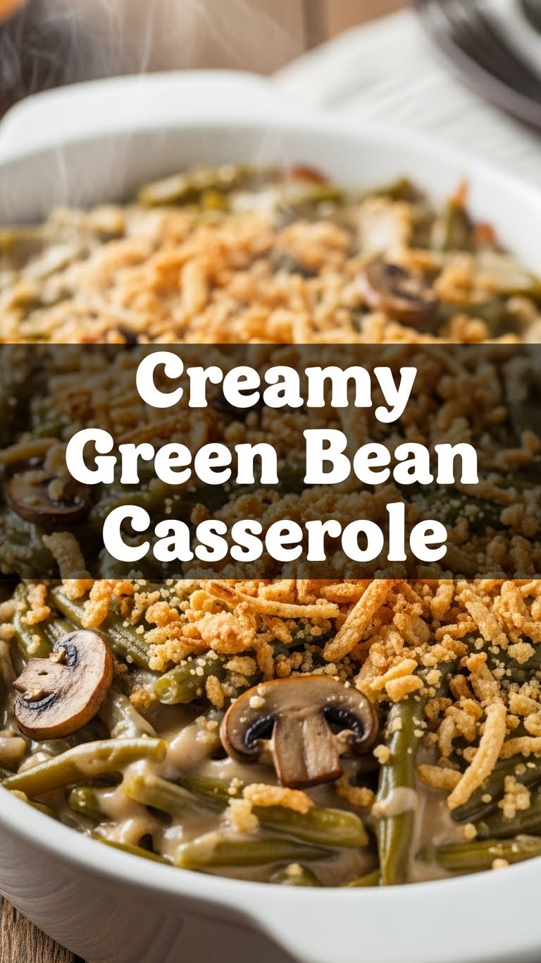 Creamy Green Bean Casserole