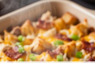 Loaded Potato Ranch Chicken Casserole