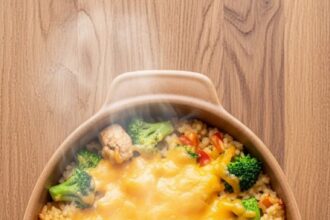 Chicken Broccoli Rice Cheese Casserole Healthy Easy