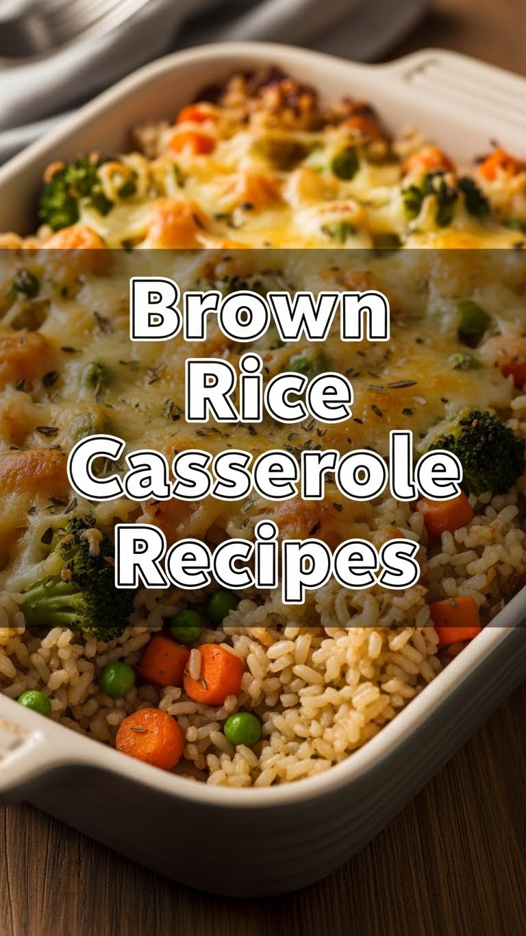 Brown Rice Casserole Recipes