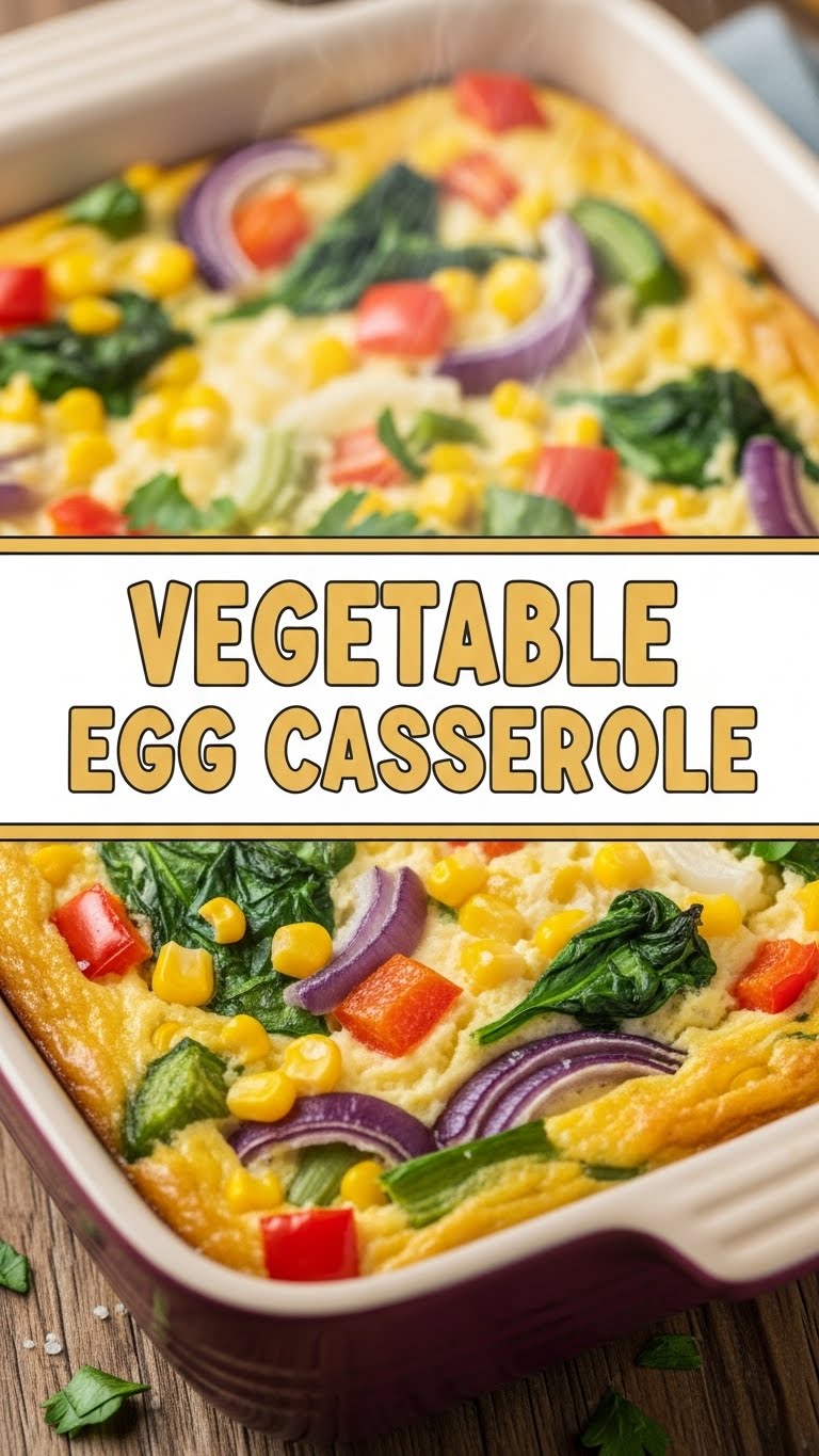 Vegetable Egg Casserole