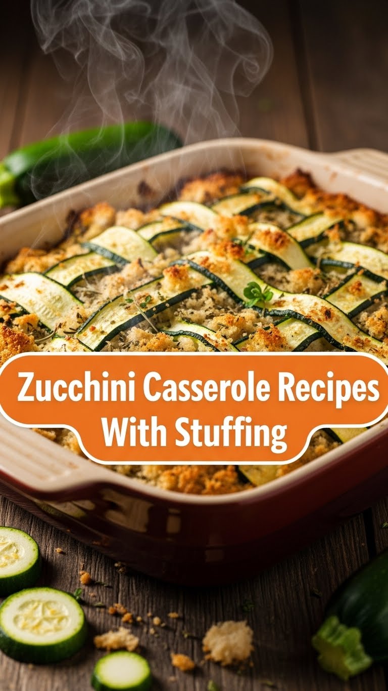 Zucchini Casserole Recipes With Stuffing