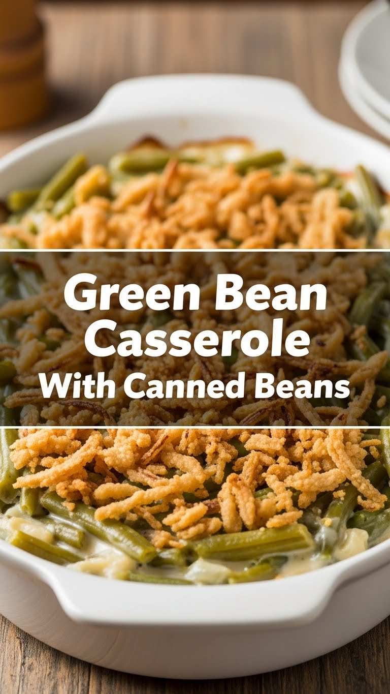 Green Bean Casserole With Canned Beans