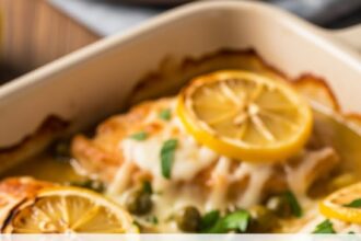 Chicken Piccata Casserole