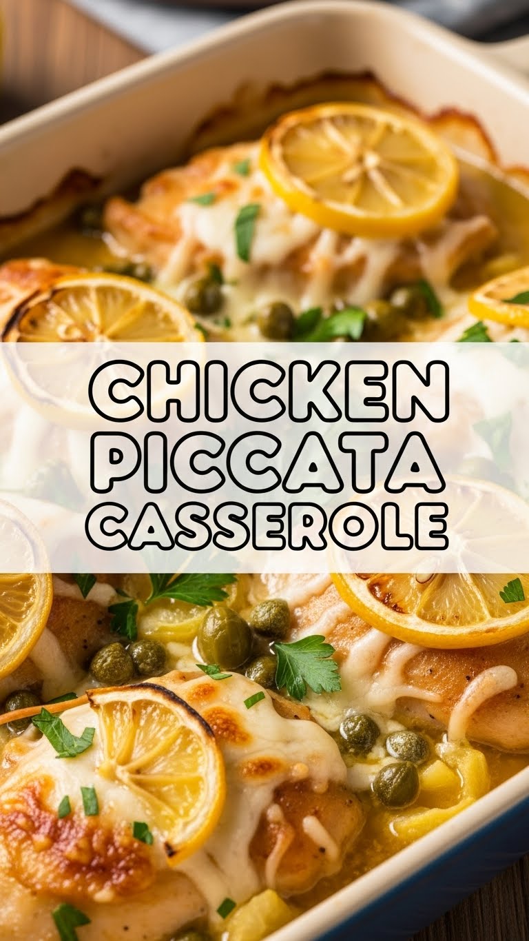 Chicken Piccata Casserole