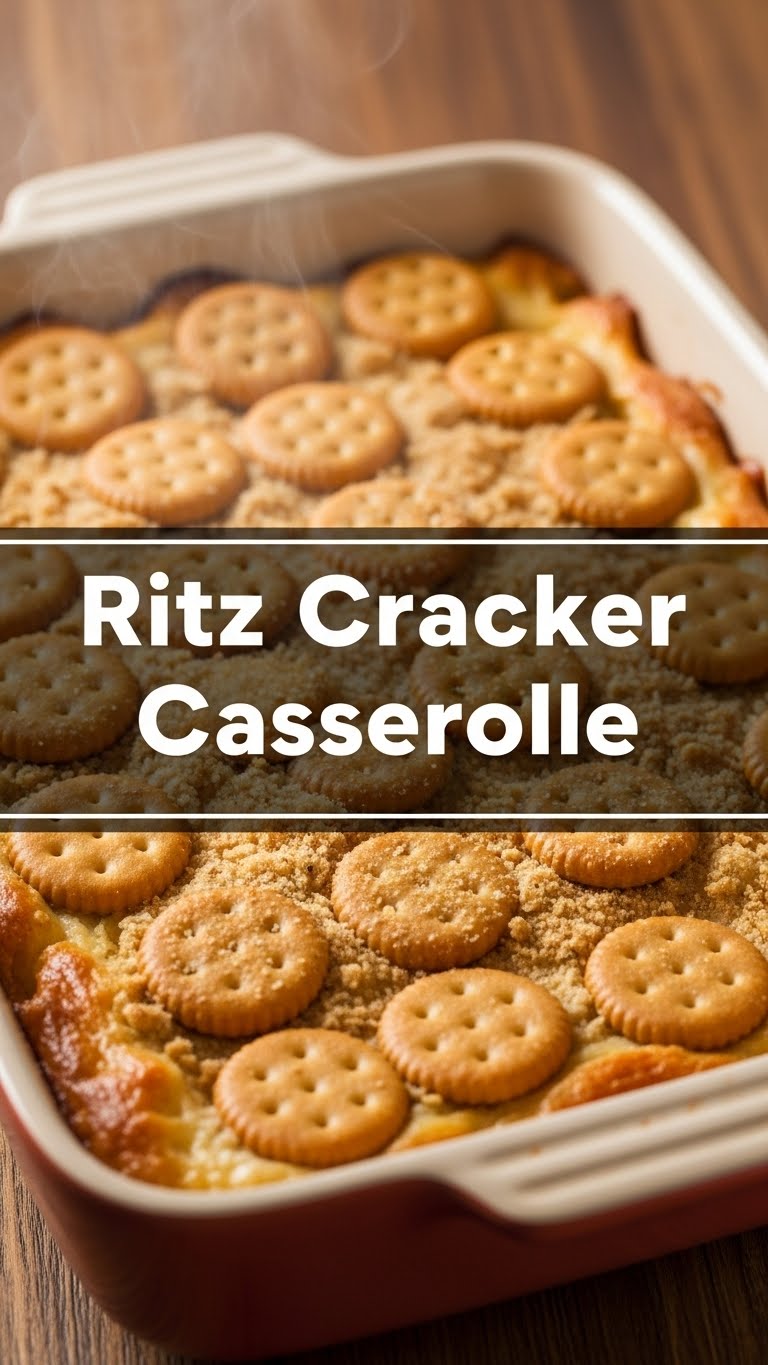 Ritz Cracker Casserole