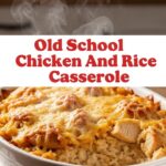 Old School Chicken And Rice Casserole