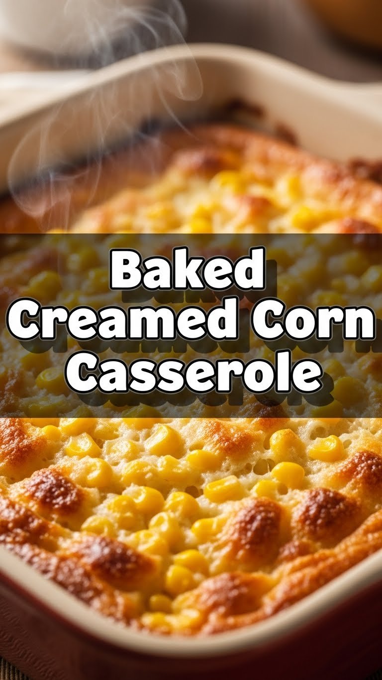 Baked Creamed Corn Casserole