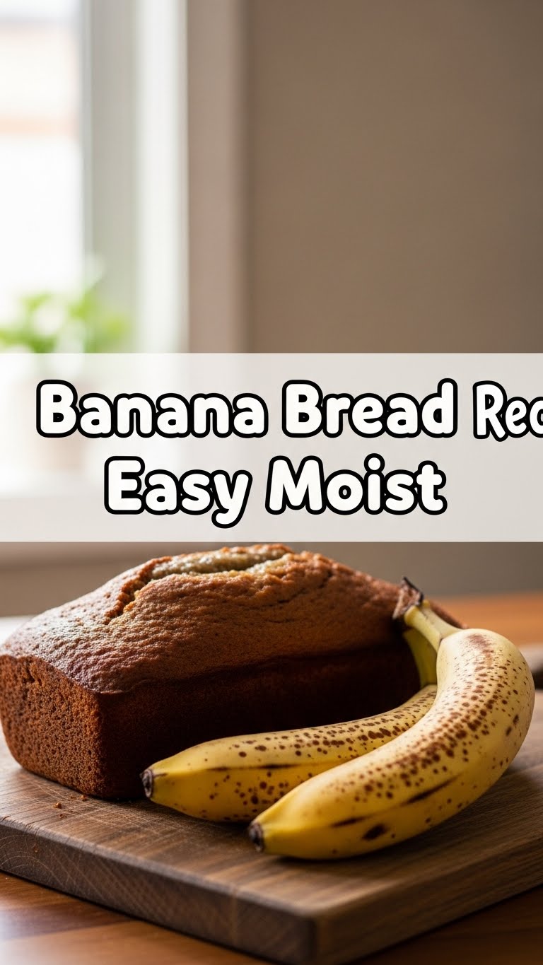 Banana Bread Recipe Easy Moist