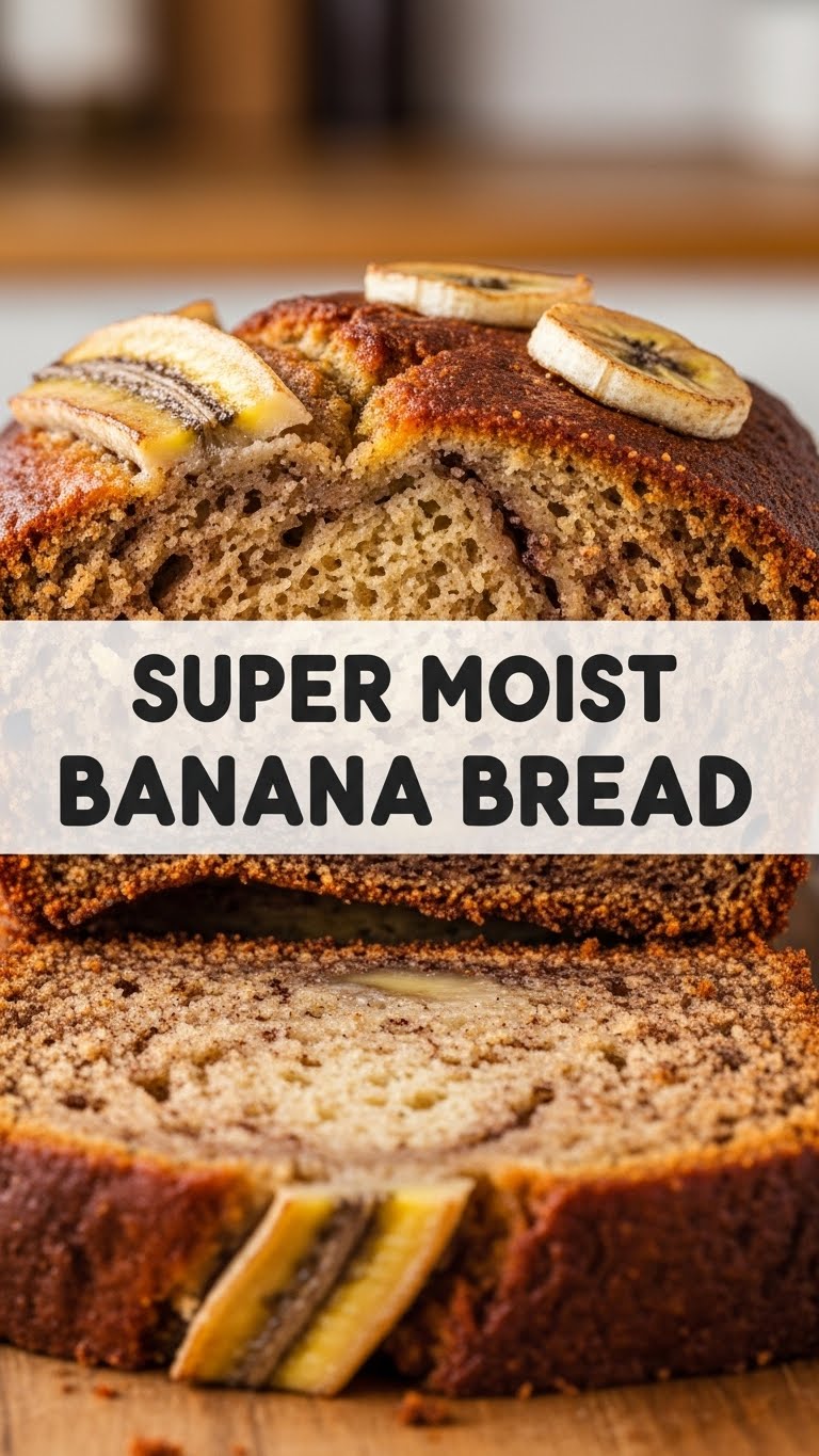 Super Moist Banana Bread