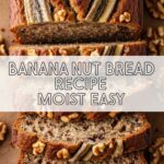 Banana Nut Bread Recipe Moist Easy
