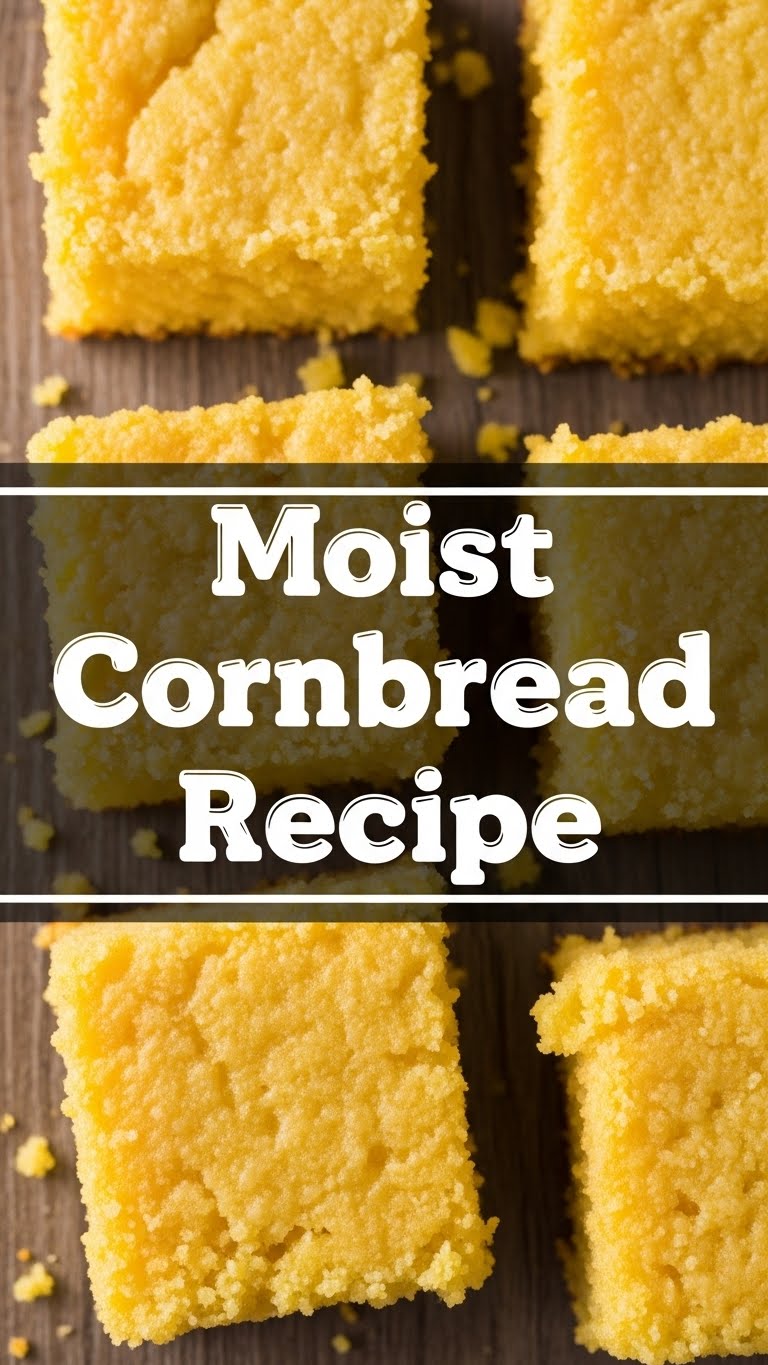 Moist Cornbread Recipe