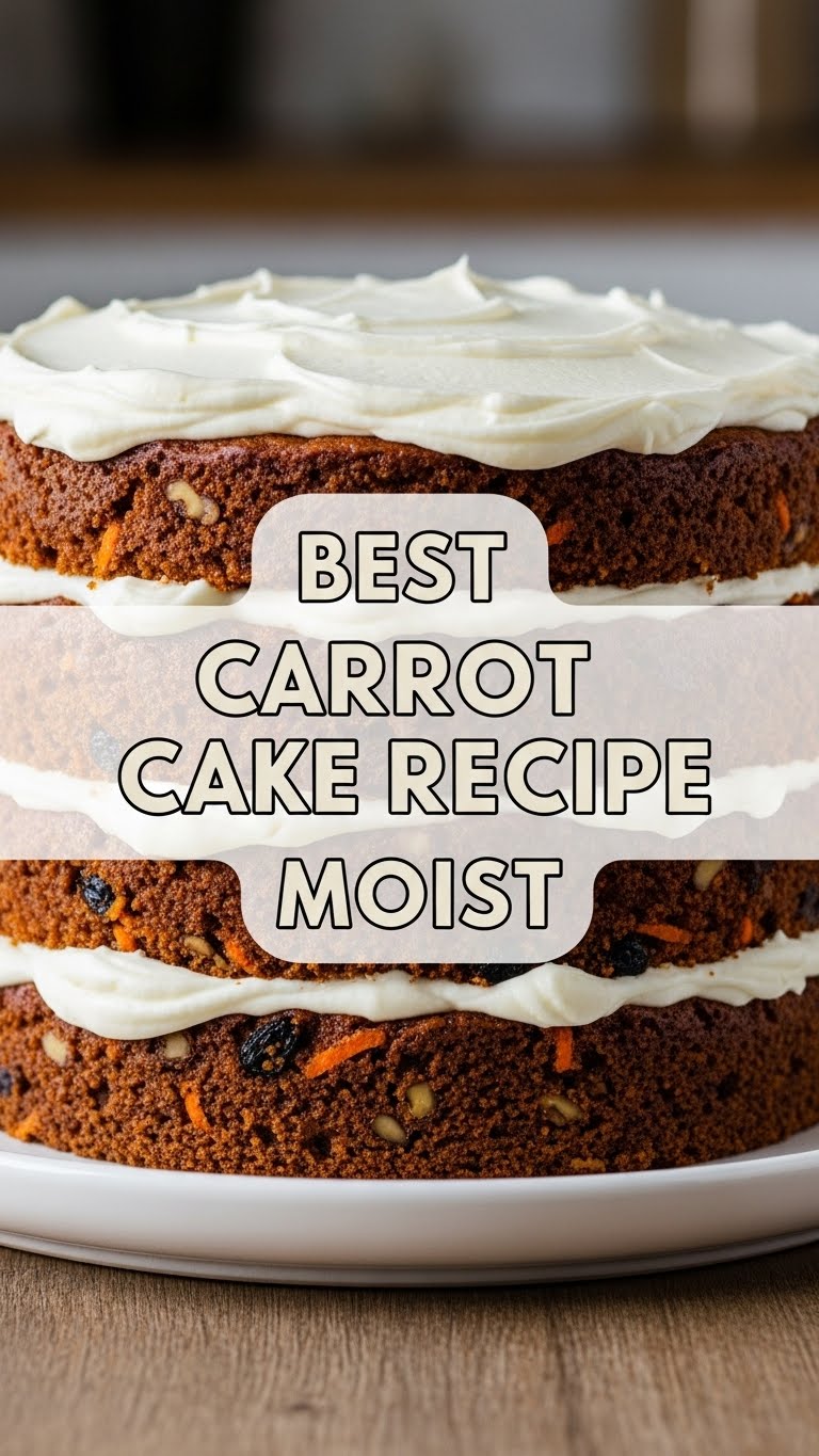 Best Carrot Cake Recipe Moist