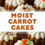 Moist Carrot Cakes