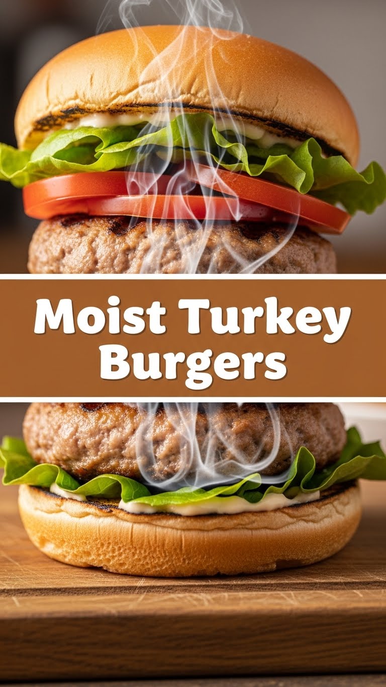 Moist Turkey Burgers