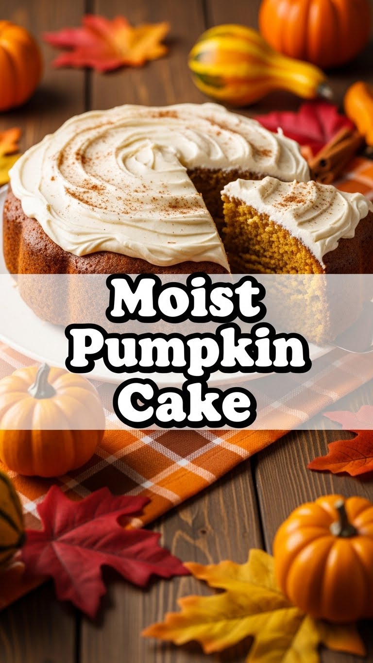 Moist Pumpkin Cake