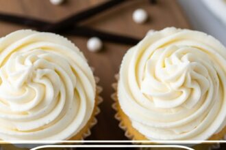 Moist Vanilla Cupcakes