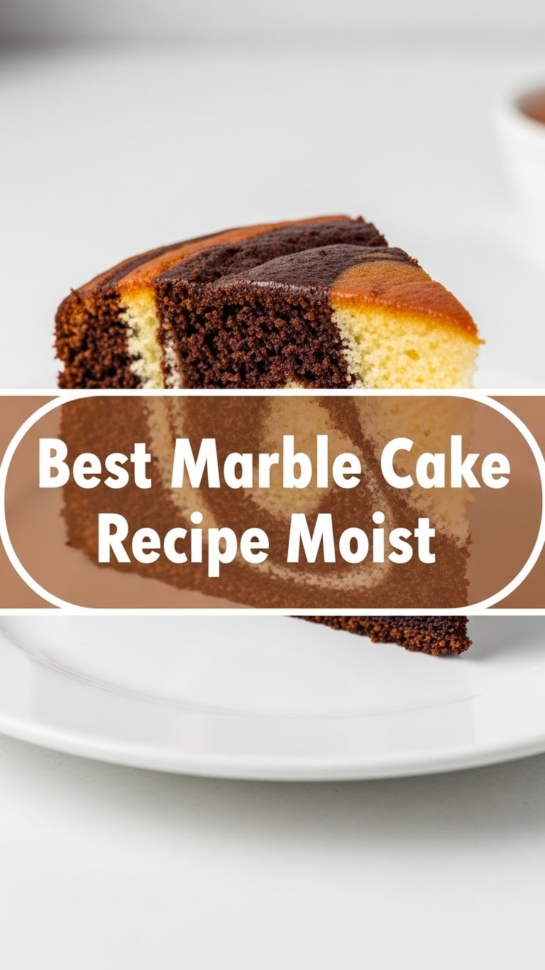Best Marble Cake Recipe Moist