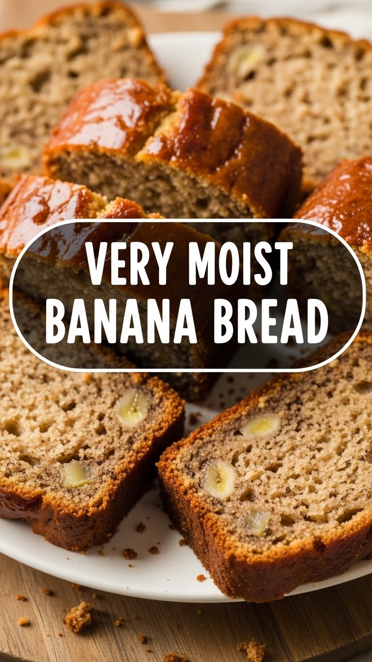 Very Moist Banana Bread