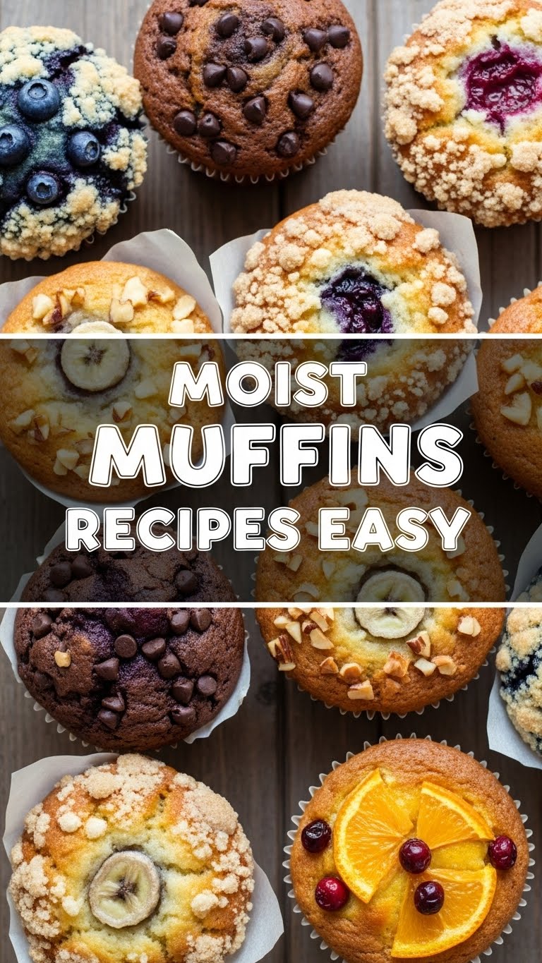 Moist Muffins Recipes Easy