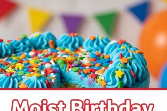 Moist Birthday Cake Recipe