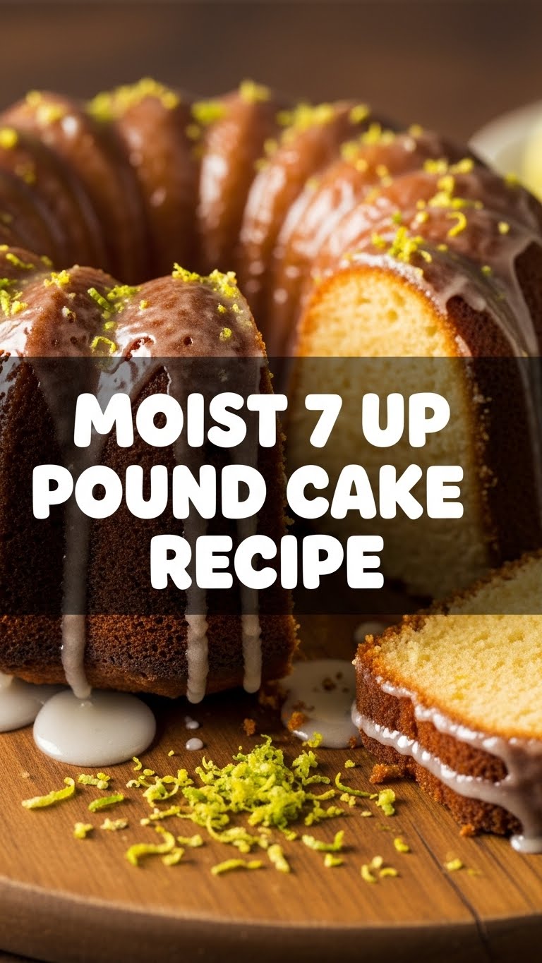 Moist 7 Up Pound Cake Recipe