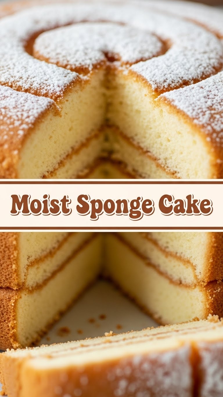 Moist Sponge Cake