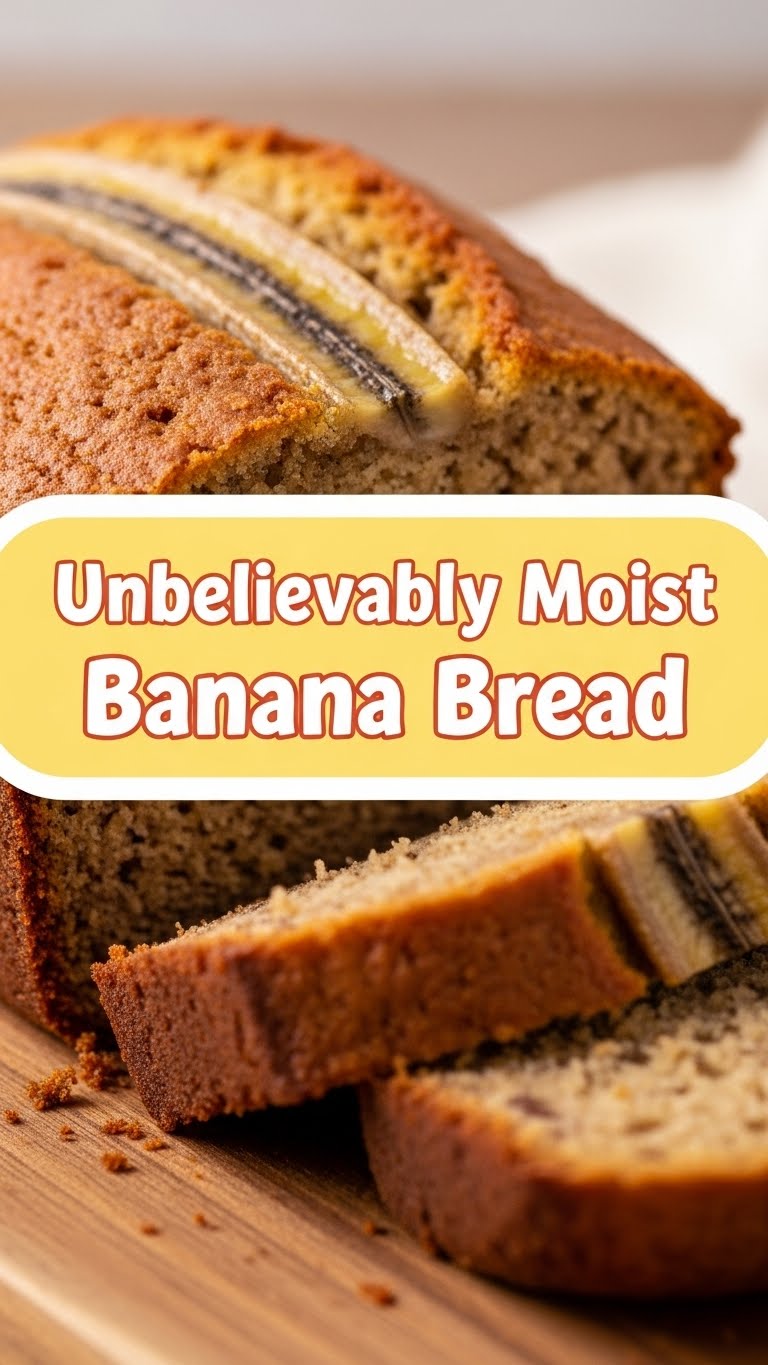 Unbelievably Moist Banana Bread