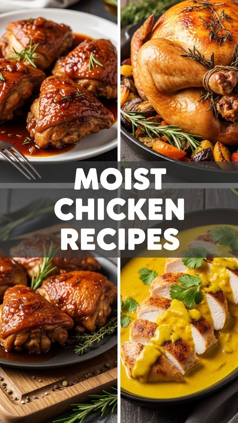 Moist Chicken Recipes
