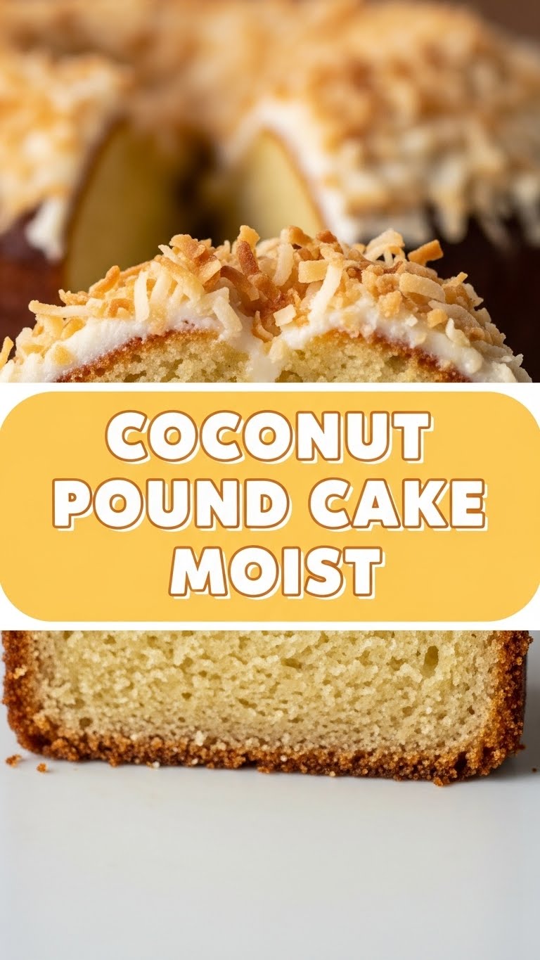 Coconut Pound Cake Moist