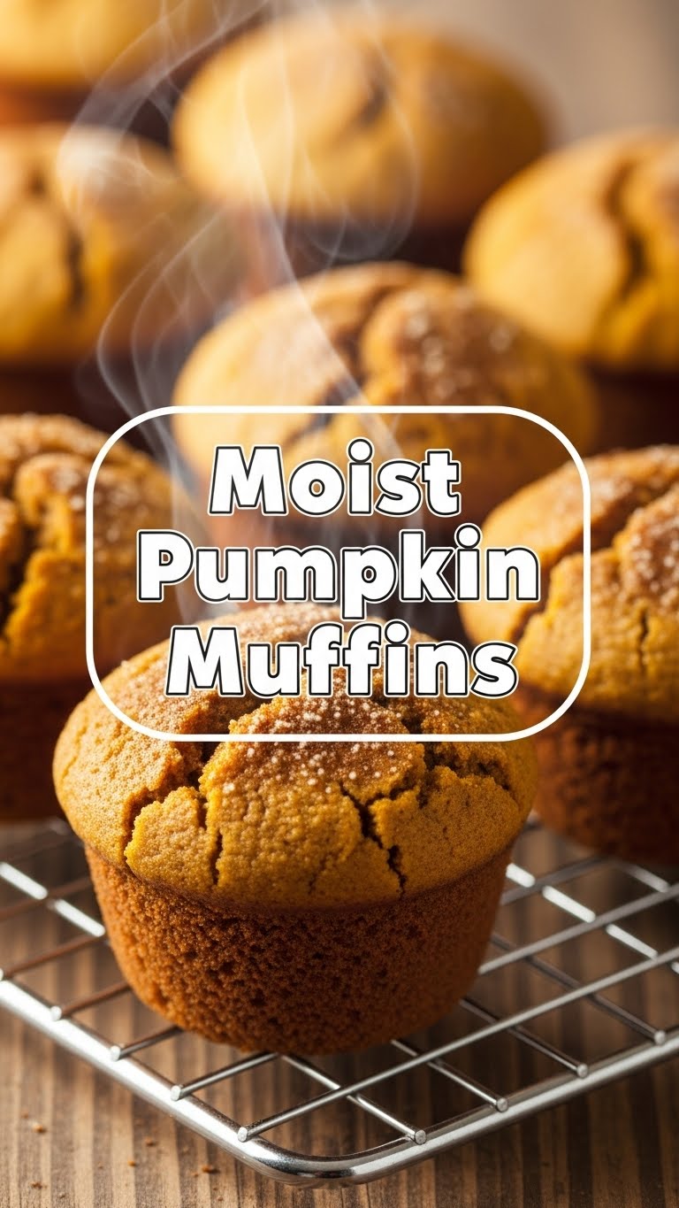 Moist Pumpkin Muffins