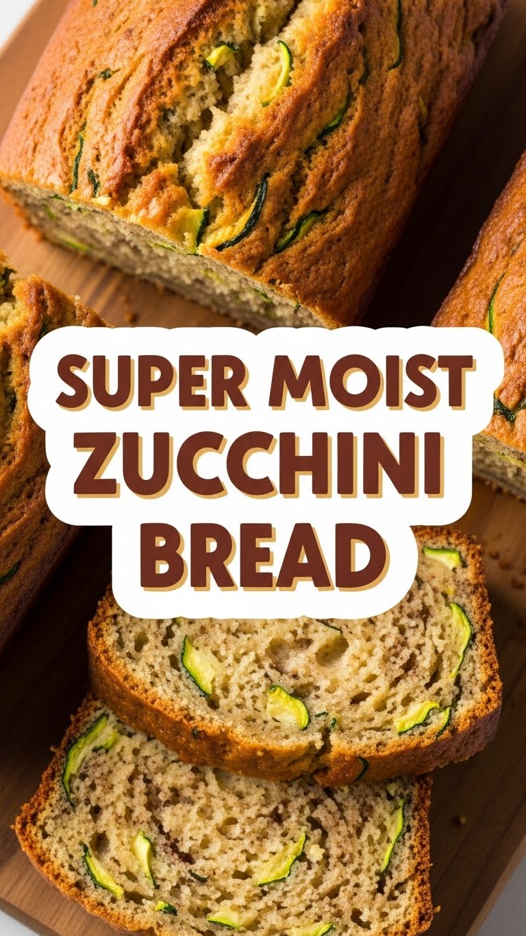 Super Moist Zucchini Bread
