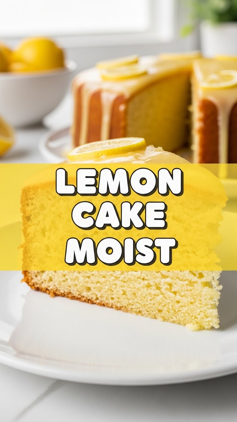 Lemon Cake Moist