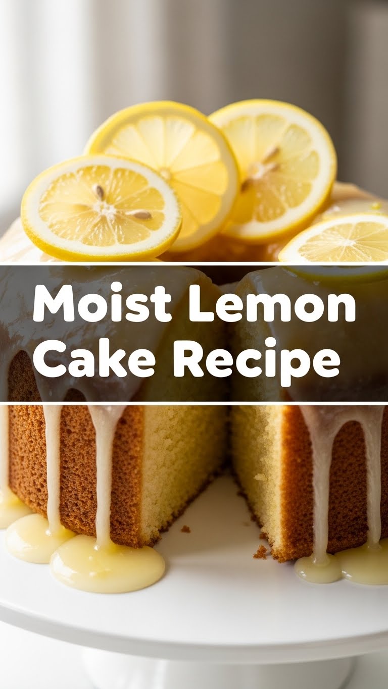 Moist Lemon Cake Recipe