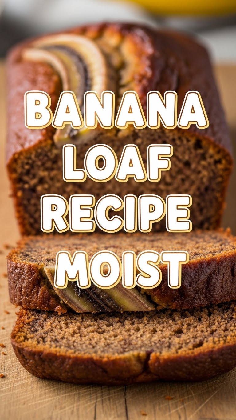 Banana Loaf Recipe Moist