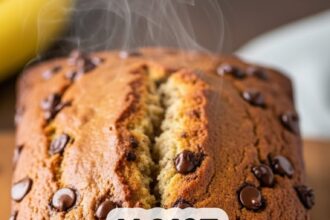 Moist Chocolate Chip Banana Bread