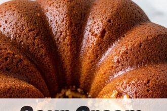 Sour Cream Pound Cake Recipe Moist