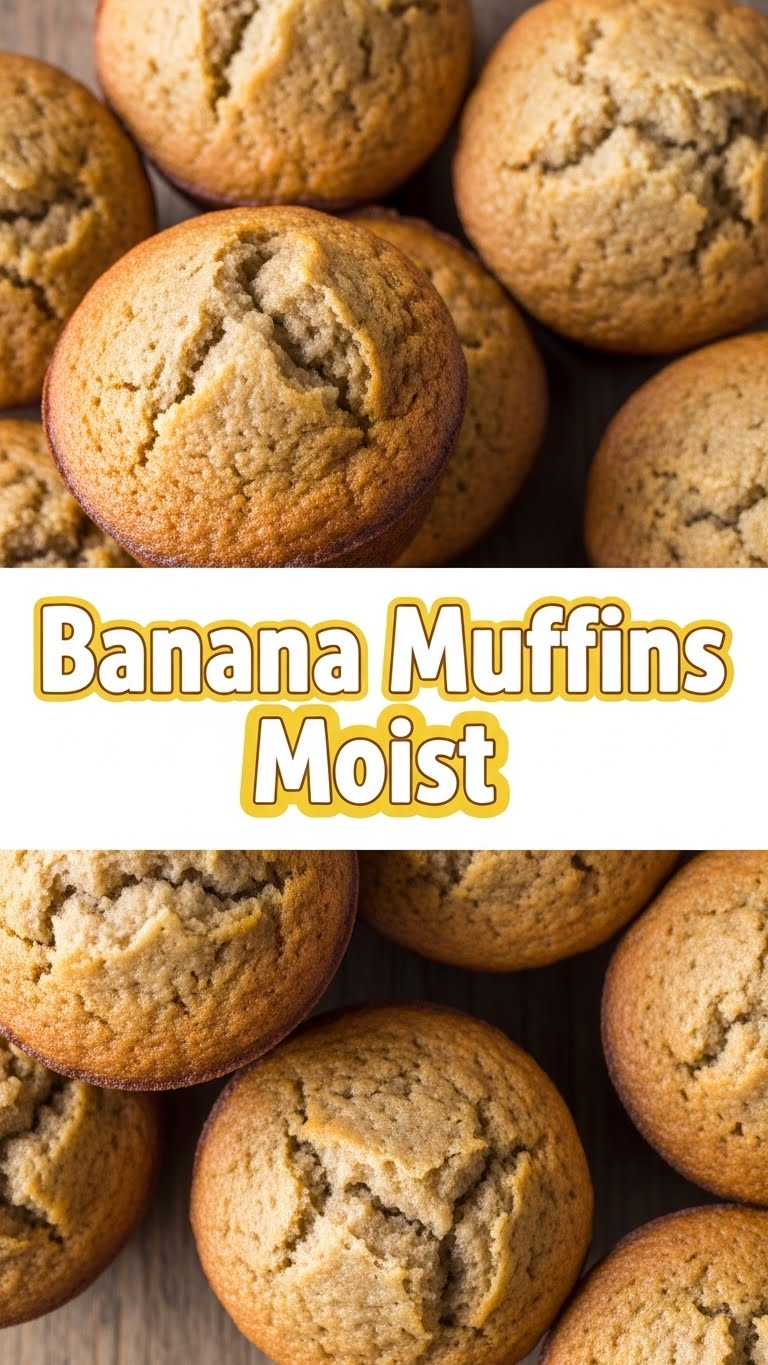 Banana Muffins Moist