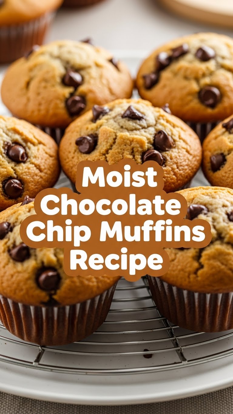 Moist Chocolate Chip Muffins Recipe