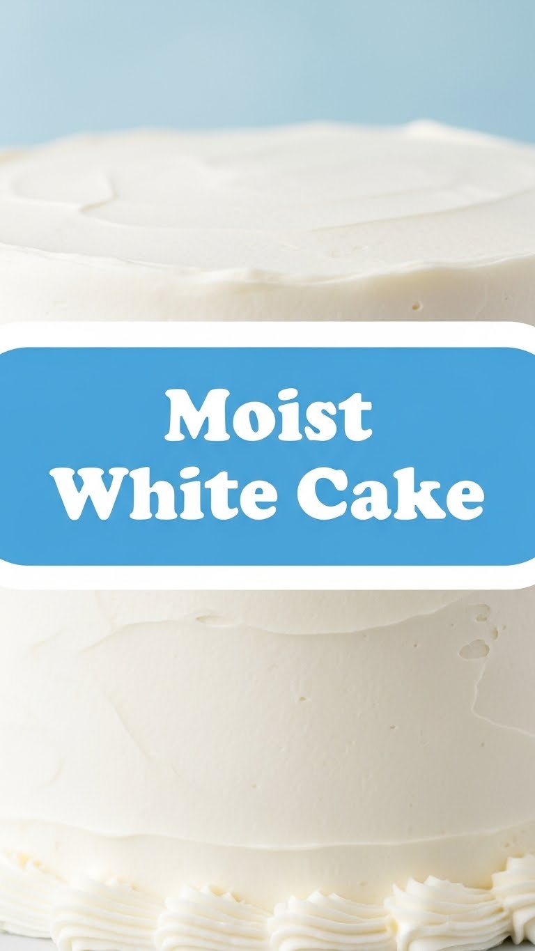 Moist White Cake