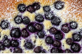 Moist Blueberry Cake