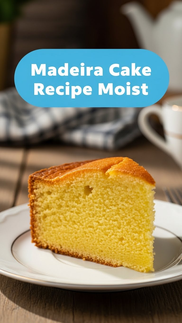 Madeira Cake Recipe Moist