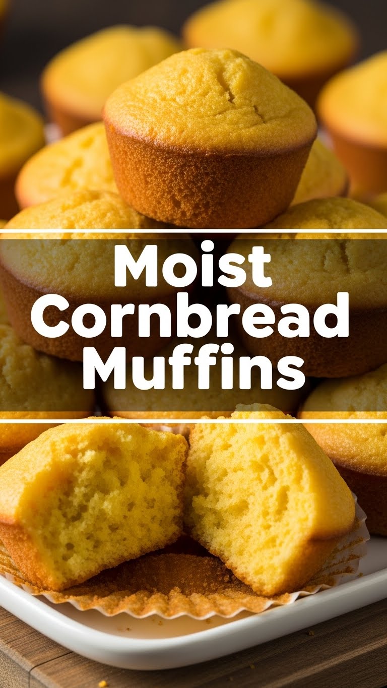 Moist Cornbread Muffins